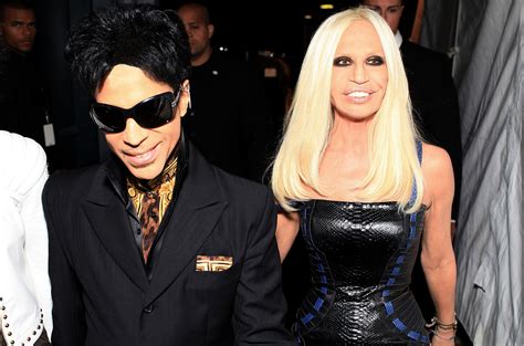 prince and donarella versace|versace and donatella.